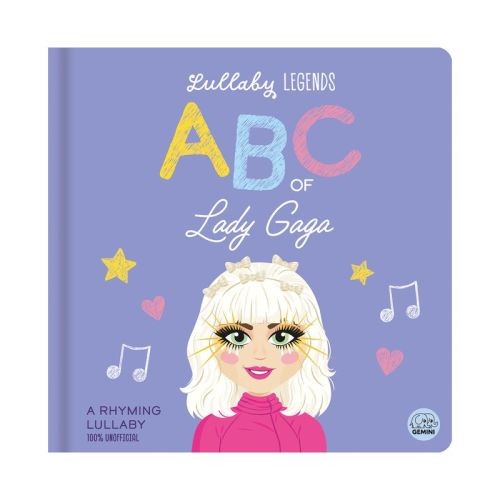 Lullaby Legends: ABC of Lady Gaga - by Susie Linn (Board Book)