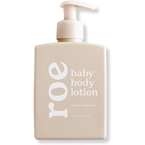 Roe Wellness- Baby Lotion Moisturizer Fragrance-Free | Great For Sensitive Skin Lightweight Moisturizing Lotion | For Babies, Infants, Kids and More