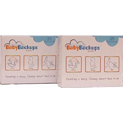 Diaper Extender Pads, 50 Pack - Prevent Diaper Blowouts