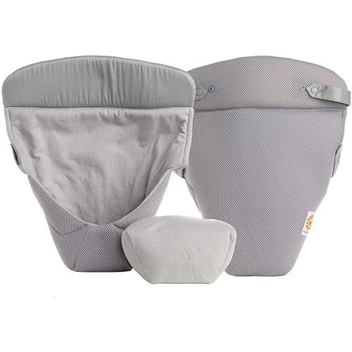 Ergobaby Easy Snug Infant Insert, Grey, Cool Air Mesh