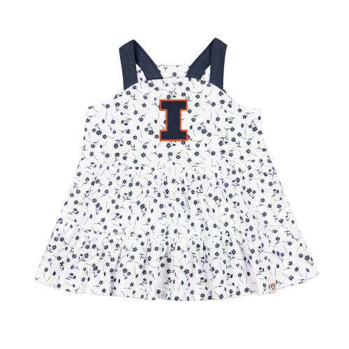 Illinois Fighting Illini Infant Floral Dress