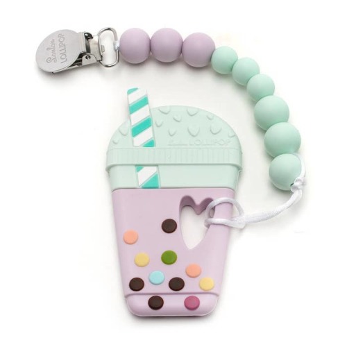 Bubble Tea Teether with Holder