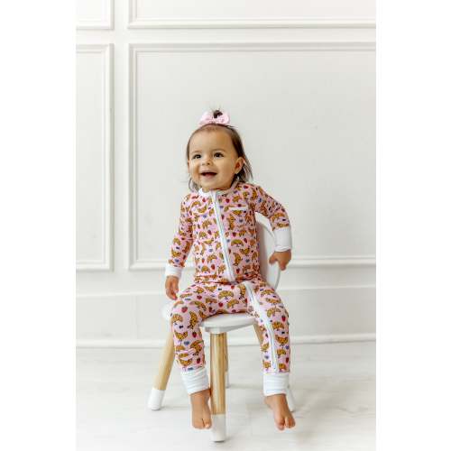 Croissant Zip Romper