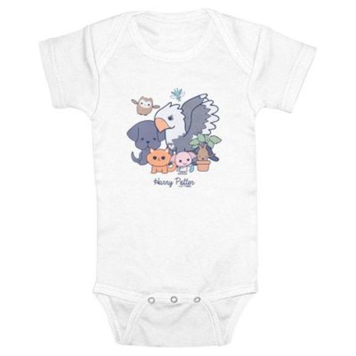 Infant's Harry Potter Cute Critters Bodysuit - White - 6 Months