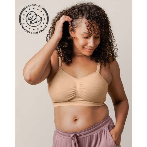 Sublime® Hands-Free Pumping & Nursing Bra | Beige – Kindred Bravely