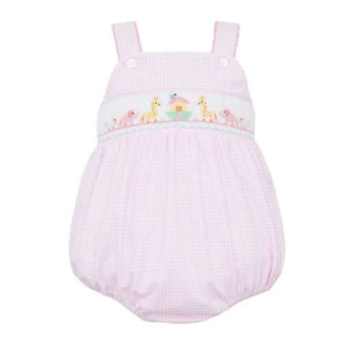 Noah's Ark Girl's Gingham Bubble