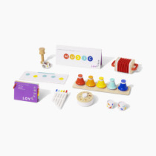 Lovevery The Music Set, 6 Instruments and Rhythm & Songs Book - 18 Months To 4+ Years
