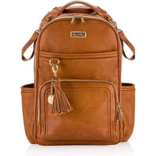 Itzy Ritzy Boss Plus Backpack Diaper Bag - Cognac