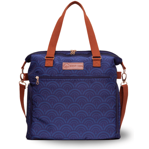 Lizzy Breast Pump Tote Deco Fashionable and Functional Pump Bag for Moms On The Go – Sarah Wells Bags