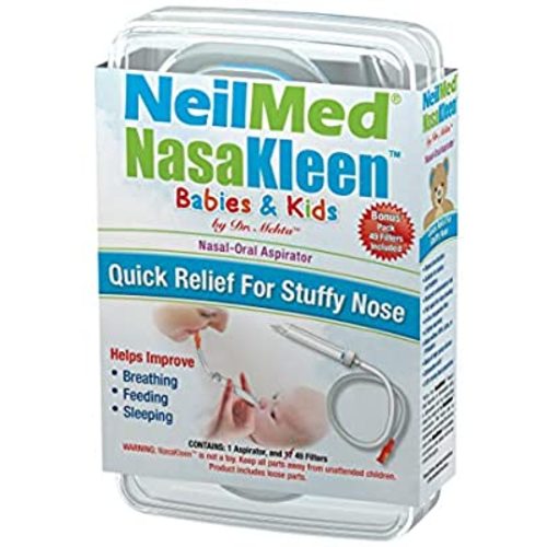 Baby NasaKleen Nasal Aspirator - Baby Shower Gift and Registry Necessity