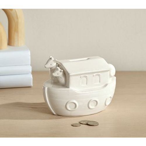 Noah's Ark Ceramic Money Bank