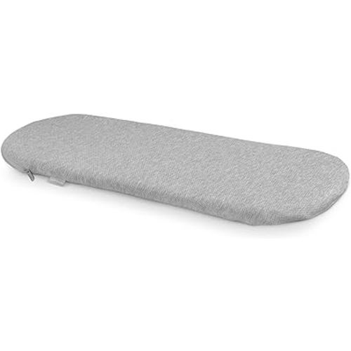 UPPAbaby Bassinet Mattress Cover/Extra Cover for Bassinets 2018-Later/Ultra Soft and Comfortable/Machine Washable/Light Grey