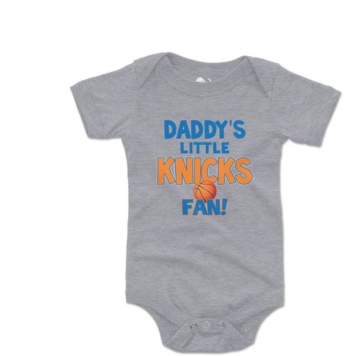 NanyCrafts Baby's Daddy's Little Knicks Fan Bodysuit