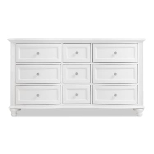 Madelyn White 9 Drawer Dresser