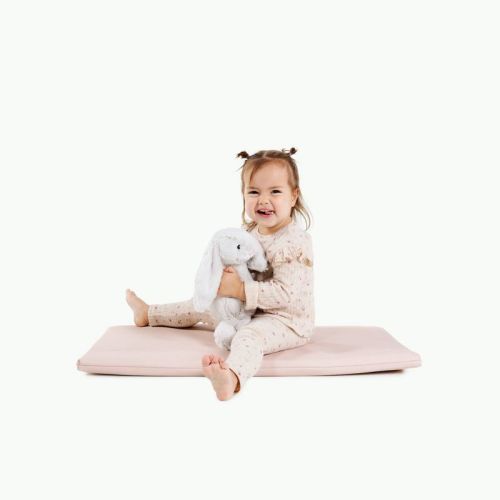 Gathre Padded Changing Mat With Removable Cover - Belle Blush