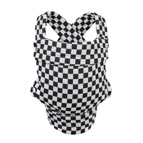 Mabē The Monarch Carrier, Ebony Check
