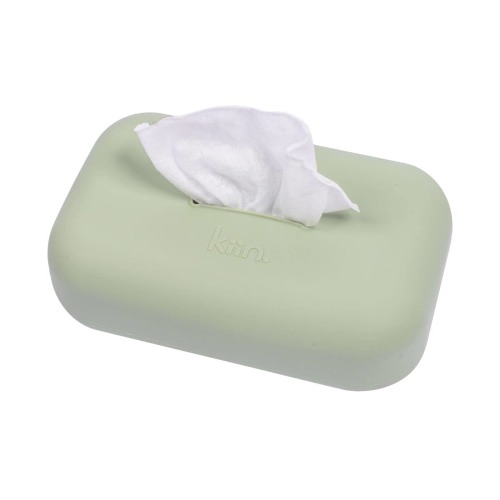 Kiin Baby Silicone Wipes Cover (Sage) - Babyshop