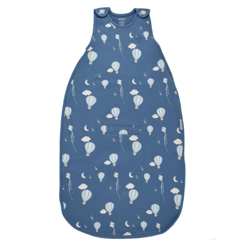4 Season® Ultimate Baby Sleep Bag, Merino Wool & Organic Cotton, Hot Air Balloon
