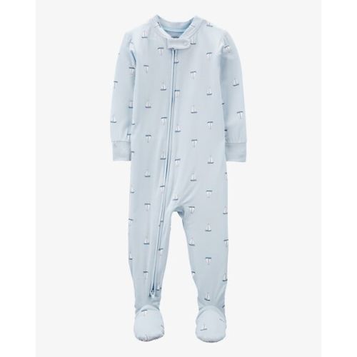 Baby 1-Piece Sailboat PurelySoft Footie Pajamas - Carter's | Carter's