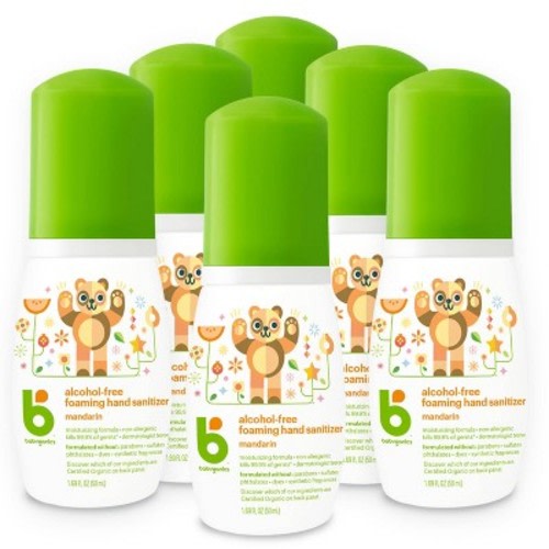 Babyganics Hand Sanitizer Mandarin - 10.14 fl oz/6pk