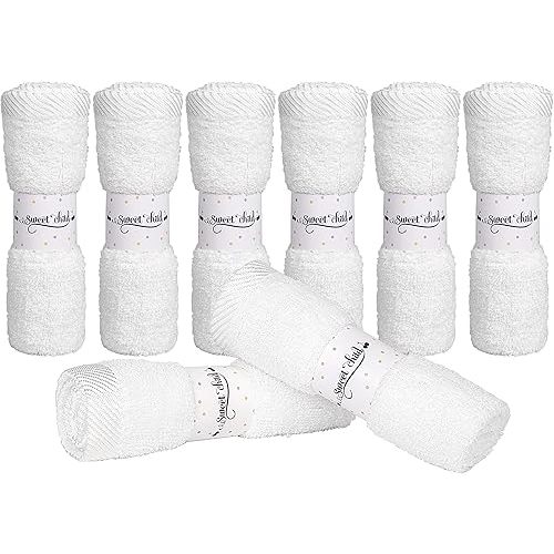 8-Pack Baby Washcloths