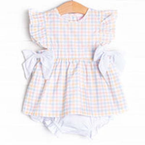 Springtime Sunshine Diaper Set, Blue – Stitchy Fish