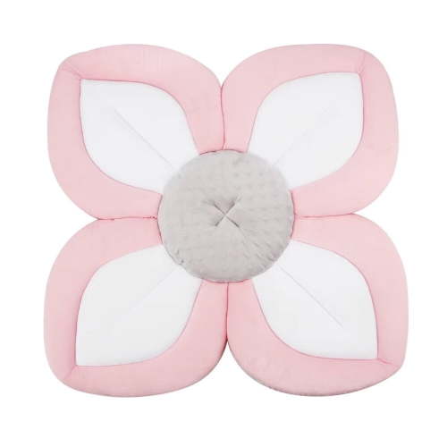 Baby Bath Pad for Infant Newborn | Soft Flower Petals for Sink Bathtub Essentials Shower Gift -Pink