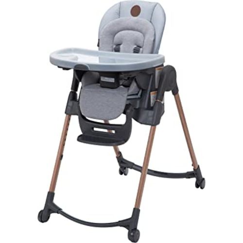 Maxi-Cosi 6-in-1 Minla High Chair, 6 Modes for Years of Growth, Essential Grey