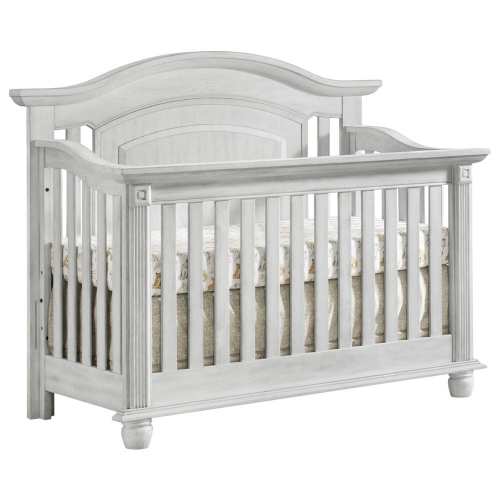 Oxford Baby London Lane 4-In-1 Convertible Crib in Vintage White