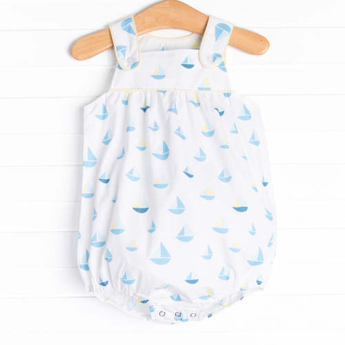 Sea Time Sails Bubble, Blue (12M)
