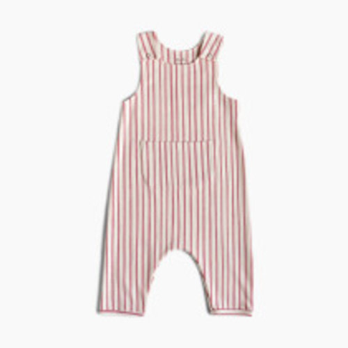 Pehr Stripes Away Overall - Peony, 6-12 M