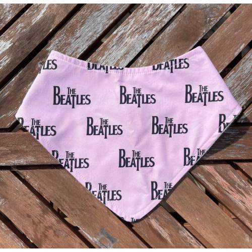 Beatles Rock and Roll Baby Bib - Music-Themed Drool Bib - Adjustable Cotton Bib for Babies & Toddlers - Cool Baby Gift - Band-Inspired Baby