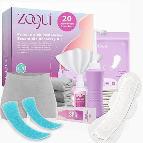 20 Pcs Postpartum Essentials Kit, Hospital Bag Must Haves for New Mom