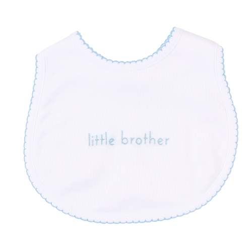 Little Brother Embroidered Bib