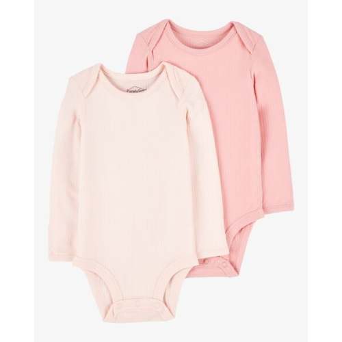 Baby 2-Pack Long-Sleeve PurelySoft Bodysuits - Carter's | Carter's