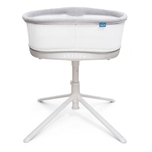 Halo Innovations Bassinest Smart Swivel Sleeper 3.0 Baby Bassinet - Gray