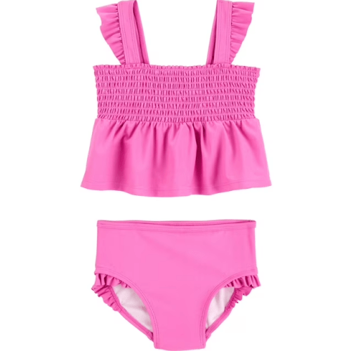 Carter’s Child of Mine Two-Piece Swimsuit Set, Pink - size 2T