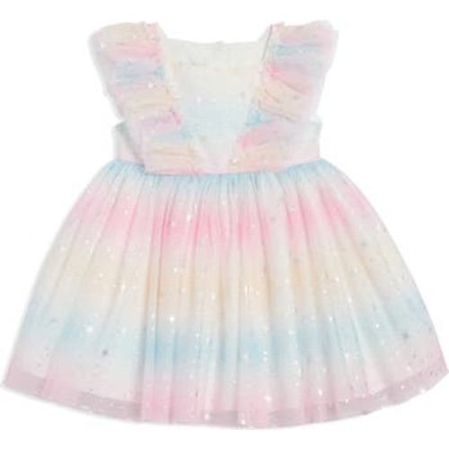 Victoria Galaxy Stripe Party Dress