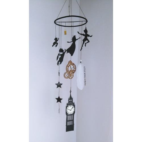 Peter Pan Nursery - Peter Pan Mobile - Peter Pan Nursery Decor - Peter Pan Crib Mobile - Peter Pan Pirate Mobile - Peter Pan Neverland Decor