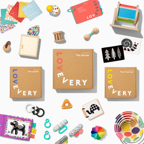 0-12 Months - First-year toy subscription kit - 6 Play Kits