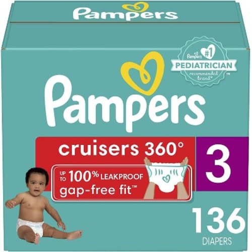 Pampers Cruisers 360 Diapers - (select Size And Count)
