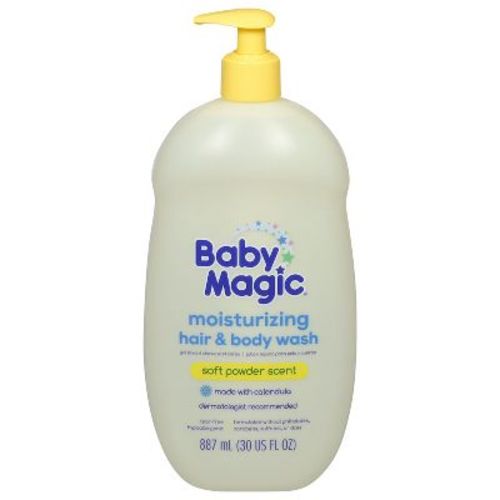 Baby Magic Moisturizing Soft Powder Scent Hair & Body Wash 30 fl oz