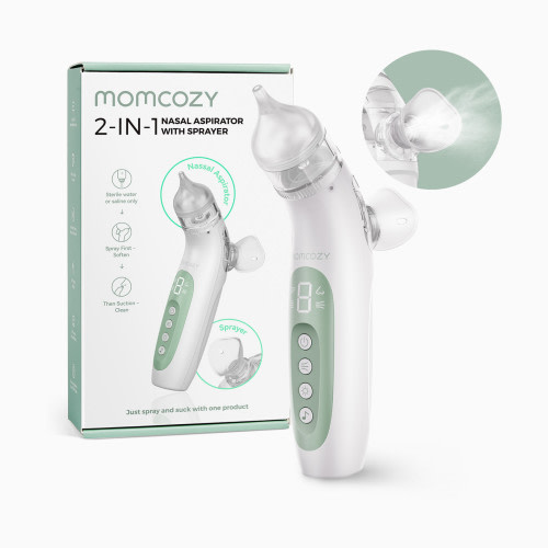 Momcozy 2-in-1 Spray & Suction Electric Nasal Aspirator