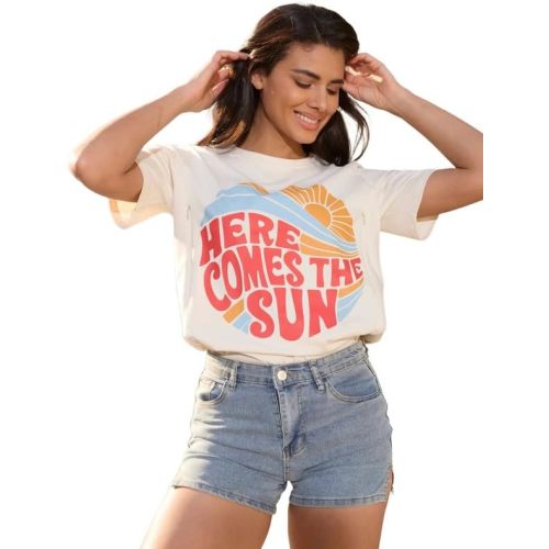 Giftifymama Breastfeeding T-Shirts Nursing Tops Zip Nursing Shirts Cotton Summer Short Sleeve Postpartum Tees