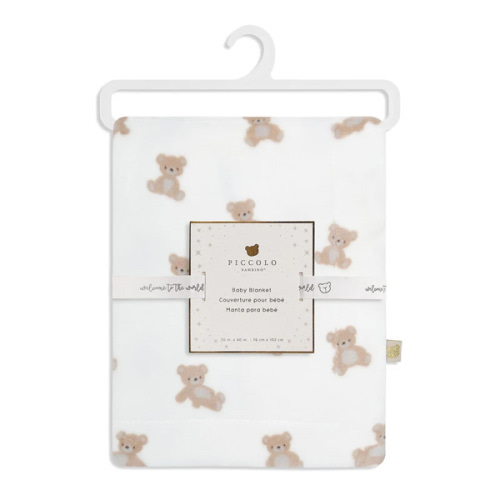 Couverture Peluche Ours – CLÉMENT