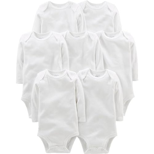 Simple Joys by Carter's unisex-baby 7-pack Long Sleeve Bodysuit