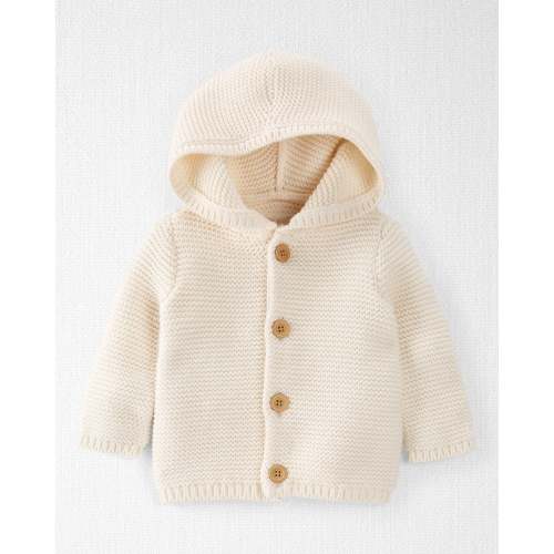 Baby Organic Cotton Signature Stitch Cardigan
 - Little Planet | Carter's