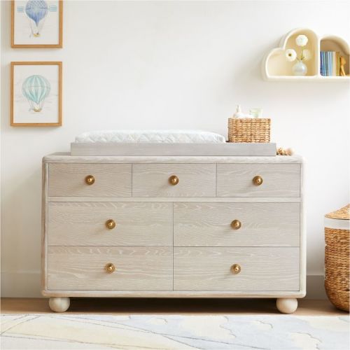 Joseph Altuzarra Sphere Foot 7-Drawer Changing Table (56")