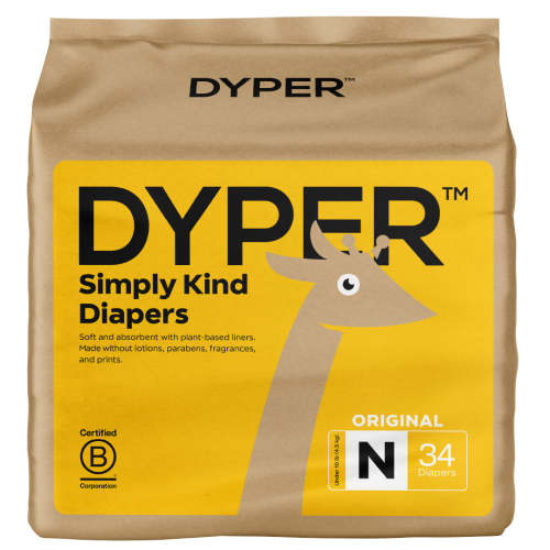 Dyaper - Diapers Pack Size 1