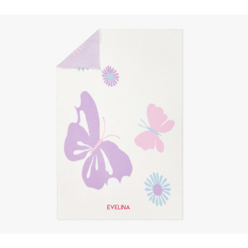 Butterfly Fuzzy Kid Throw Blanket